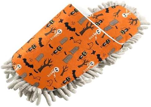 Burbuja Playful Skeletons Mop Slippers for 5-8