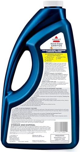 Bissell Hard Floor Sanitize Formula 64 Fl Oz Orange Bloosom