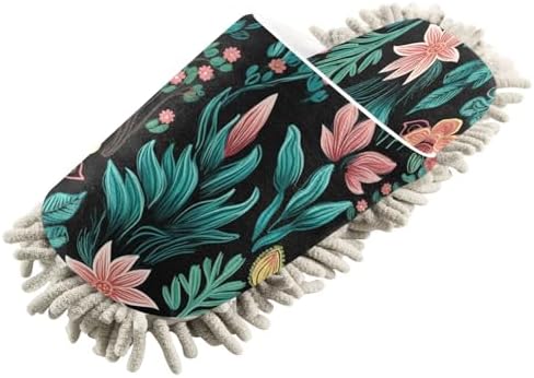 Zhirexin Microfiber Mop Slippers for Kitchen Floor Cleaning