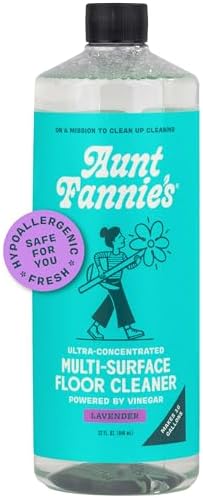 Aunt Fannies Ultra Concentrated Floor Cleaner Vinegar Wash 32 oz