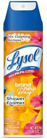 Lysol Foamer Aerosol Bathroom Cleaner Mango Hibiscus