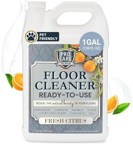 ProCare Floor Cleaner - 1 Gal Concentrated Citrus Solution