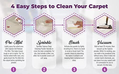 Capture Pre-Mist Soil Release for Carpet Cleaning - 24oz