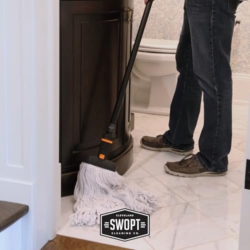 SWOPT Cotton Mop Head - Machine Washable Interchangeable
