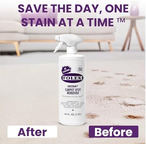 FOLEX Instant Carpet Spot Remover 128 oz 2 Pack