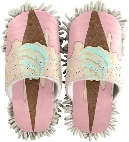 Zhirexin Microfiber Mopping Slippers for Men Women 1