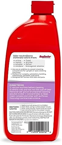 Rug Doctor Odor Remover Spot Treatment 16 oz Red