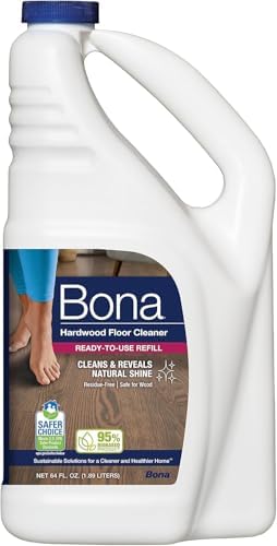 Bona Hardwood Floor Cleaner Refill - 64 fl oz Unscented
