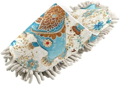 Zhirexin Mandala Textured Cleaning Slippers
