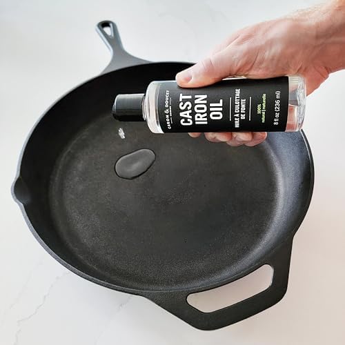 Caron Doucet Cast Iron Oil - 8oz Food Grade Plant-Based