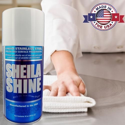 Sheila Shine 2 x 10 Oz Stainless Steel Cleaner Polish Spray