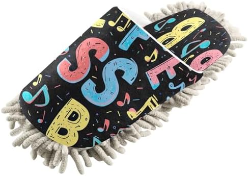 Zhirexin Colorful Cartoon Cleaning Slippers