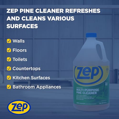 Zep Concentrated Pine Cleaner 128 oz Case of 4
