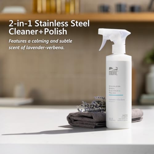 MORE - Stainless Steel Cleaner Polish Bundle