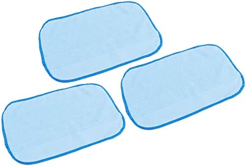 Sonew Wet Fiber Mopping Cloths 3pcs Reusable Replacement Heads 1