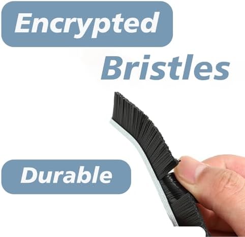 CUNGLIN Crevice Cleaning Brush Narrow Gap Tool for Bathroom Tile Radiator Window Sink and More