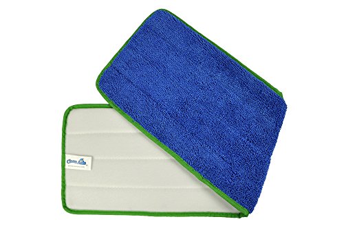 CleanAide All Purpose Super Absorbent Microfiber Mop Pads 6-Pack