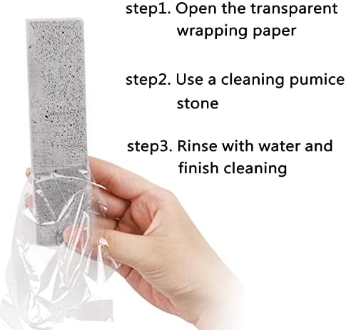 12 Pack Pumice Stone Toilet Cleaner for Calcium and Rust Removal
