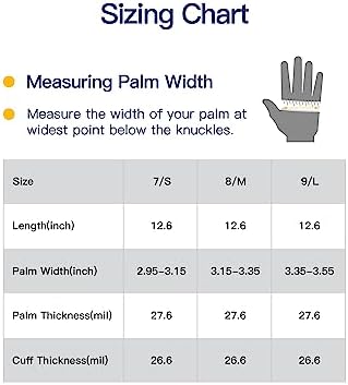 LANON 3 Pairs Skin-Friendly Cleaning Gloves Latex-Free Non-Slip Reusable Medium