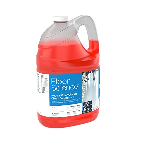 Diversey Floor Science Professional Neutral Floor Cleaner 1 Gallon 4 Pack