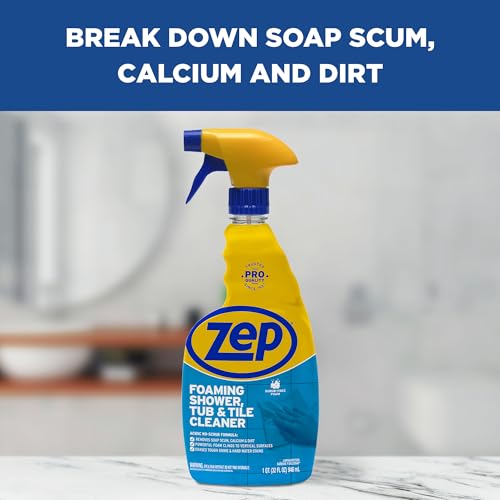 Zep Foaming Tub Tile Cleaner - 32 oz Case of 4 1