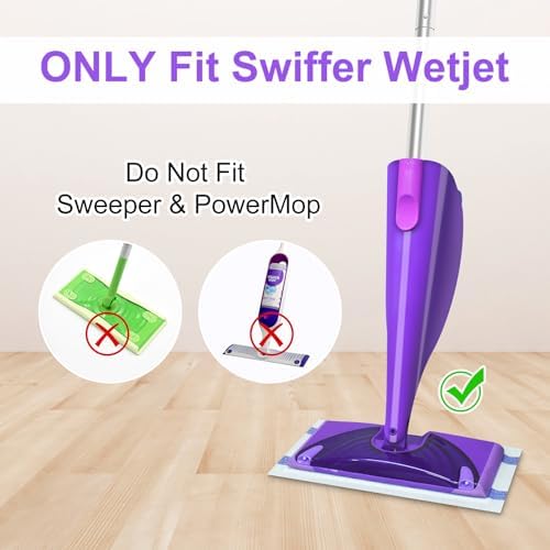 GFRED Swiffer WetJet Mop Pad Refills for Hardwood and Multi-Surface Cleaning
