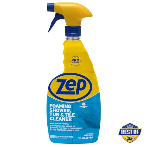 Zep Foaming Tub Tile Cleaner - 32 oz Case of 4 1