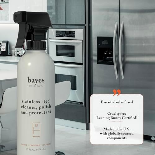 Bayes 16oz Stainless Steel Cleaner Spray 6 Pack