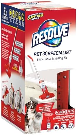 Resolve Pet Specialist Easy Clean Brushing Kit