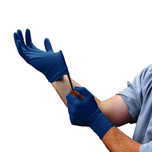 VEN6025 Venom Steel Latex Gloves Blue Pack of 30 1
