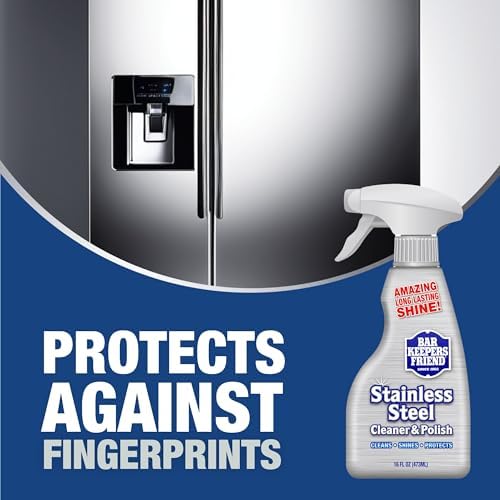 Bar Keepers Friend Stainless Steel Cleaner Polish Spray 2 x 16 oz