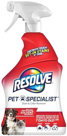 Resolve Pet Specialist Stain Odor Remover Spray 22Fl Oz 1