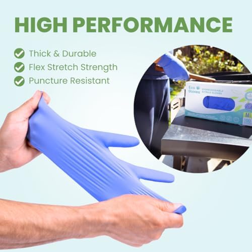 Eco Gloves Biodegradable Powder Free Latex Free Cleaning Gloves