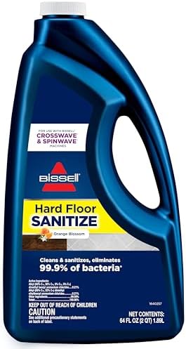 Bissell Hard Floor Sanitize Formula 64 Fl Oz Orange Bloosom