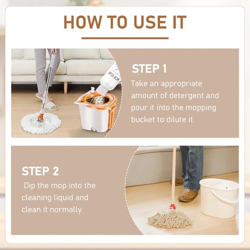 Mop Soap Brazilian Waves Multi-Purpose Floor Cleaner