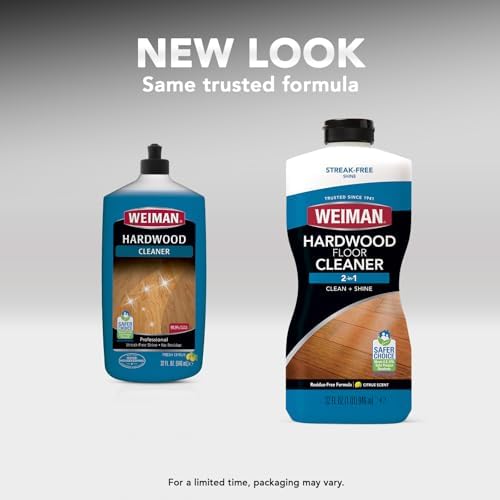 Weiman Hardwood Floor Cleaner - 32 oz 2 Pack