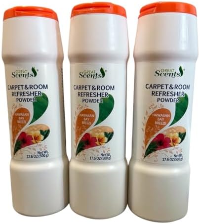 Great Scents Hawaiian Bay Breeze Refresher Powder Pack of 3