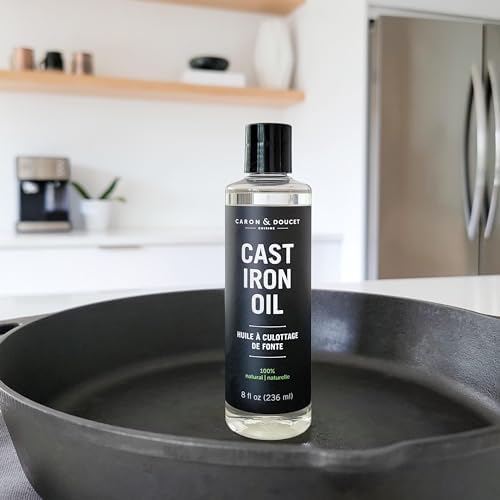 Caron Doucet Cast Iron Oil - 8oz Food Grade Plant-Based