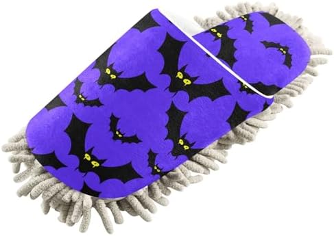 Burbuja Cartoon Bats Mop Slippers for Home and Kitchen