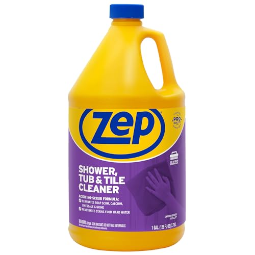 Zep Shower Tub and Tile Cleaner 1 Gallon Case of 2
