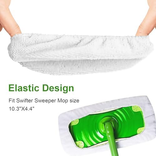 Sgizoku 3Pack Mop Pad Refills for Swiffer Sweeper Mop