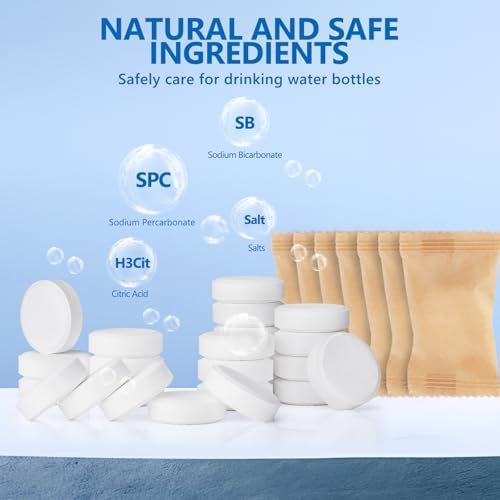 USKICH Water Bottle Cleaning Tablets 48 Pack