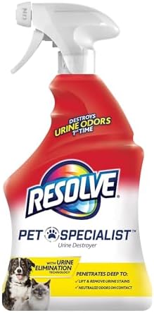 Resolve Pet Specialist Urine Destroyer Spray 22 Fl Oz