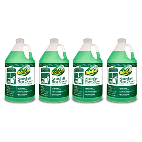 OdoBan Professional Series Neutral pH Floor Cleaner Concentrate 4 Gallon Set