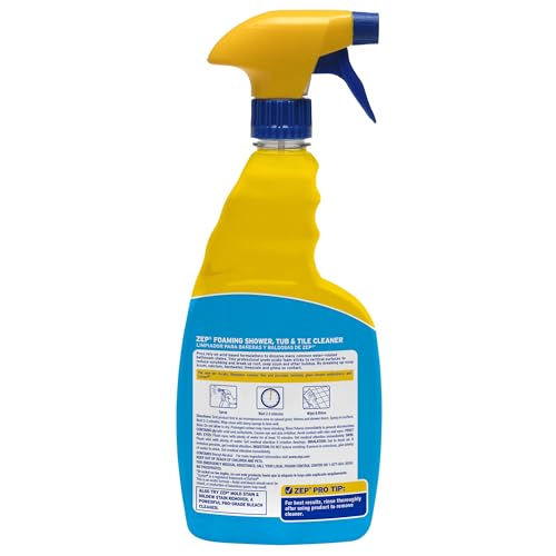 Zep Foaming Tub Tile Cleaner - 32 oz Case of 4 1