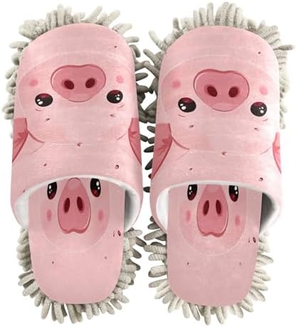 Zhirexin Microfiber Mop Slippers for House Cleaning 1