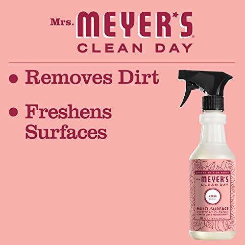 Mrs Meyers All-Purpose Cleaner Spray Rose 16 Fl Oz