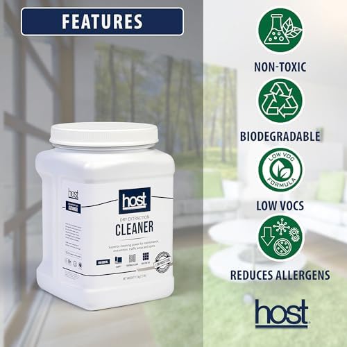 HOST Dry Extraction Cleaner - Natural Non-Toxic Biodegradable