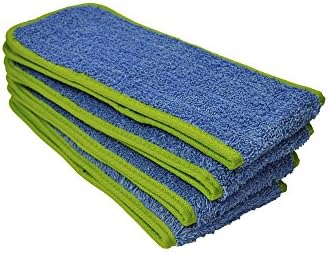 CleanAide Super Absorbent Microfiber Mop Pad Refills 4-Pack