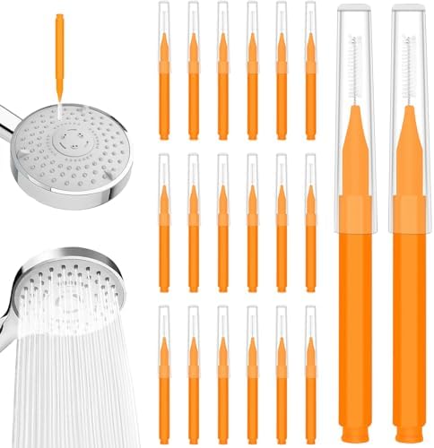 20 Pcs Shower Nozzle Cleaning Brush Tool